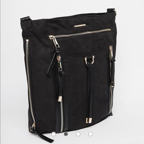 River Island Black Suede Bag - Picture 8 of 8